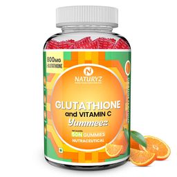 Naturyz Glutathione with Vitamin C,  Orange  50 gummies -88
