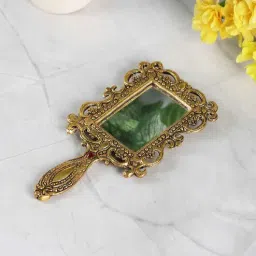 purestory Small Handheld Gold Aluminium Feng Shui-picture-46