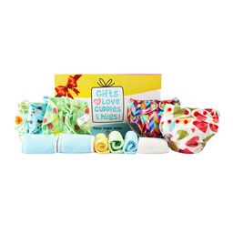 SuperBottoms Infant Set of 13 Pcs Multi Sustainable Baby Apparel Gift Set-7