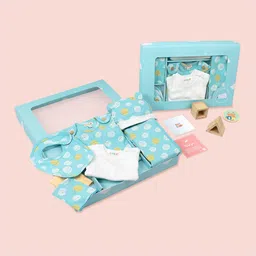 TIDY SLEEP Infants Pure Cotton Baby Gift Box-14