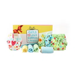 SuperBottoms Kids 8 Pc Pure Cotton Sustainable Baby Apparel Gift Set-image-31