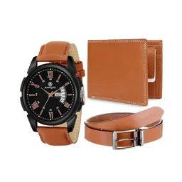 MARKQUES Men Accessory Gift Set With Watch, Wallet & Belt-image-80