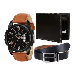 MARKQUES Men Solid Leather Accessory Gift Set-image-76