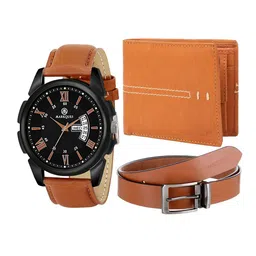 MARKQUES Men Solid Leather Accessory Gift Set-image-85