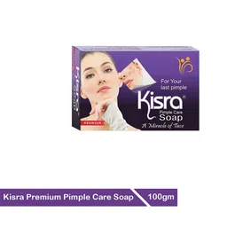 KISRA Set of 5 Premium Pimple Care Soaps for Acne Prone Skin - 100 g Each-27