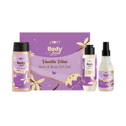 Plum BodyLovin 3Pcs Vanilla Vibes Bath & Body Gift Set - 100ml Each-12