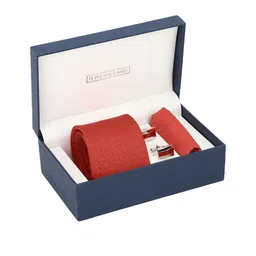 Peter England Men Red Accessory Gift Set-50