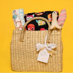MASU LIVING Black & White Printed Baby Hamper Home Gift Sets-image-99