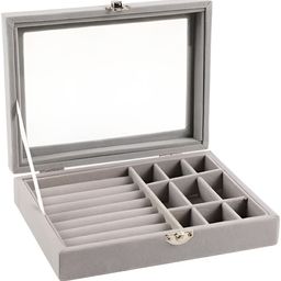 KriShyam Grey Jewellery Organiser-image-45