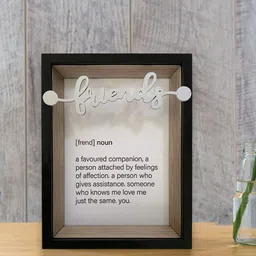 Art Street Black Friends Printed Photo Frames-54