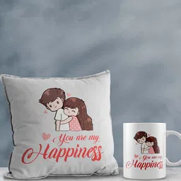 eCraftIndia White & Red 2 Pcs Valentine Gift Set-10