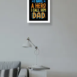 Golden Peacock Black Typography Print Framed Wall Art-22