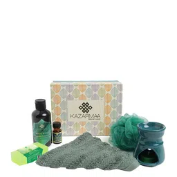 KAZARMAA Green Natural Luxury Bath & Body Gift Set-52