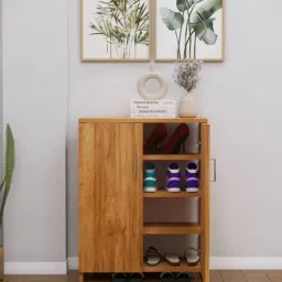 specialitypanels Ella 2 Doors Shoe Rack in Plateau Apple Finish-picture-11