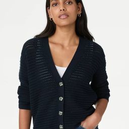 Marks & Spencer Women Cable Knit Cardigan-image-72