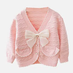 Little Surprise Box LLP Kids Self Designed Pure Cotton Cardigan-image-80