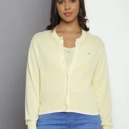 Tommy Hilfiger Long Sleeves Linen Cardigan-image-9