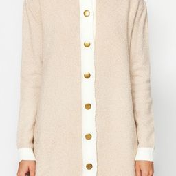 Trendyol Round Neck Drop-Shoulder Sleeves Longline Front-Open Sweaters image 2