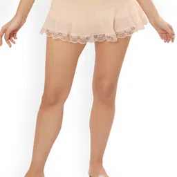 Bella Voste Hipster Frills Skirt Briefs PT-1319-Beige-M-image-17