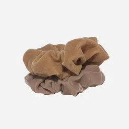 ToniQ Women Beige & Mauve Set of 2 Ponytail Holders-image-27