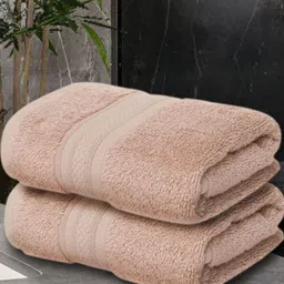Enable Nature Beige 600 GSM Anti-Bacterial Ultra Soft Bamboo Bath Towel-35