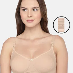 Inner Sense Organic Cotton Antimicrobial Soft feeding Bra with an Extender-10