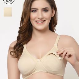 Floret Pack of 2 Full-Coverage Maternity Bra-3