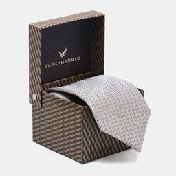 Blackberrys Printed Silk Skinny Tie-picture-0