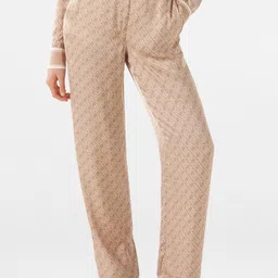 Forever New Women Floral Printed Straight Fit High-Rise Trousers-image-67