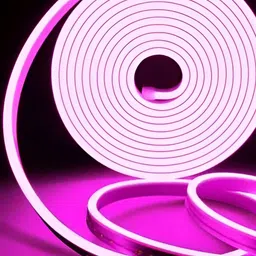 ENORMITY Blue & White Rice Shape Remote Control String Lights image 3