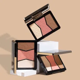 PAC Focus On Me High-Pigmented 3-in-1 Blush & Highlighter Palette - Light image 5