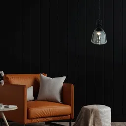 THE STELLAR KRAFT Silver Surfer Grey & Black Bell Shaped Ceiling Lamp-image-36