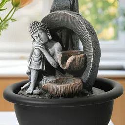 Ekhasa Grey Water Fountain With Led Light-25