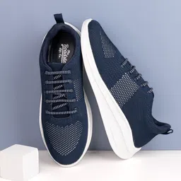 The Roadster Lifestyle Co. Men Textured Lightweight Comfort Sneakers-image-86