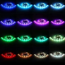 Desidiya Red & Green Led Strip With 2A Adapter String Lights image 5