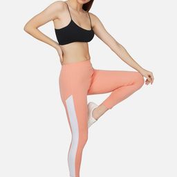 IMPERATIVE Women Peach Solid Tights-image-123