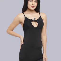 KRENOZ Shoulder Straps Cut Out Baby Doll-image-57
