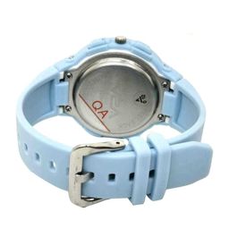 V2A Women Blue Patterned Dial & Blue Wrap Around Straps Analogue and Digital Multi Function Watch image 3