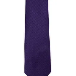 Calvadoss Men Navy Blue Woven Design Broad Tie-picture-50
