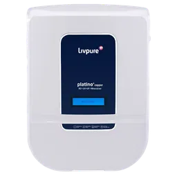 Livpure Platino Plus 8.5L RO + UV + UF + Mineraliser Water Purifier with 8 Stage Purification (White/Blue)-image-66