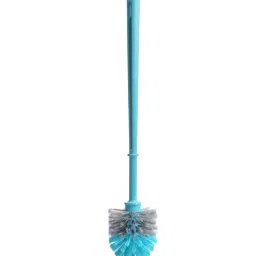 Blue Polypropylene Double Hockey Toiletbrush with Holder by Regalo-picture-11