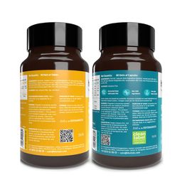 HK VITALS Calcium Magnesium & Zinc Tablets 60Pcs & Fish Oil 1000mg Capsules - 60Pcs image 2