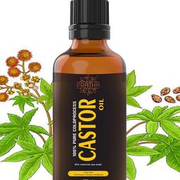 Pratha Hexane Free 100% Pure Cold Pressed Castor Oil - 100ml-image-77