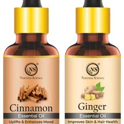 Nuerma Science 2-Pcs Cinnamon & Ginger Essential Oil - 15ml-1
