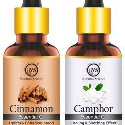 Nuerma Science Set of Cinnamon & Camphor Essential Oil - 15 ml Each-3