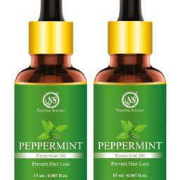 Nuerma Science Set of 2 Peppermint Essential Oil to Prevent Hair Loss - 15ml Each-2
