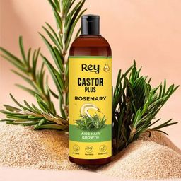 Rey Naturals Set Of 2 Premixed Castor Plus Rosemary Hair Oil - 400 ml-30