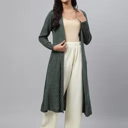 AURELIA Women Longline Acrylic Front Open-image-15