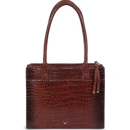Hidesign Women Textured Structured Leather Shoulder Bag-11