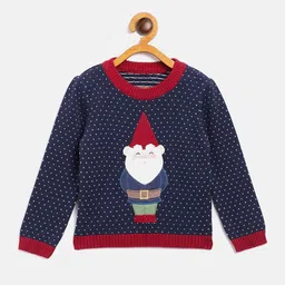 JWAAQ Unisex Kids Quirky Printed Cardigan with Applique Detail-image-7